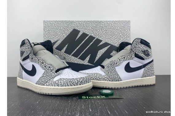 Retro DZ5485-052 1 High White DZ5485-052 Cement Jordan OG 0404